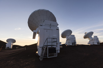 Mauna Kea Smithsonian Submillimeter Array, Big Island, Hawaii: