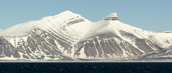 Pyramiden, archipel du Spitzberg, Svalbard