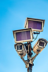 cameras of electronic surveillance system