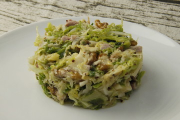 Salade de choux vert