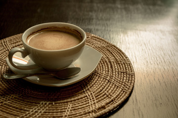 Hot mocha.