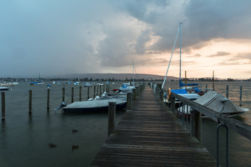 Gewitterabendstimmung in Allensbach am Bodensee