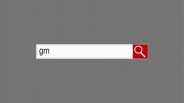 gmail - Computer Generated Animated Browser Search Button