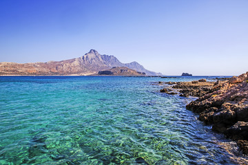 Fototapeta na wymiar Greece and crete landscape paysages de crete