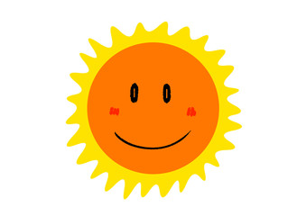 にこにこ太陽