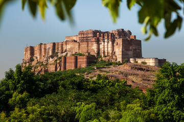 Meherangarh, Festung in Jodhpur, Indien