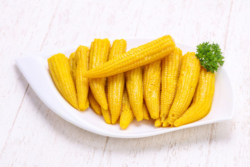 Pickled baby corn