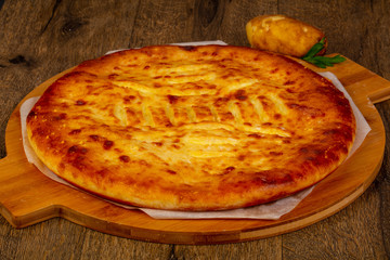 Homemade Ossetian pie