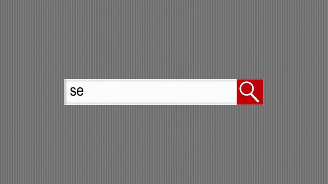 Search - Computer Generated Animated Browser Search Button