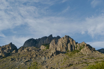 горный пейзаж, Крым