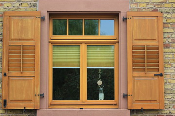 wood window exterior