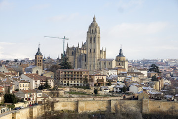 Fototapeta premium catedral de segovia