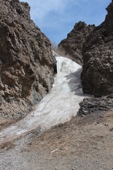 Small glacier in the mountains - Mongolia