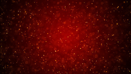 Dust particles. Abstract particle background. Dots background. 4k rendering.