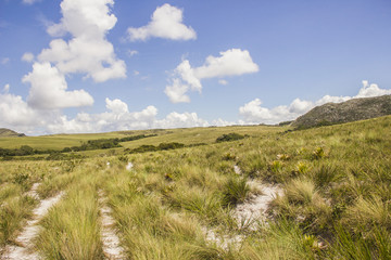visual of the track lapinha x tray in minas gerais