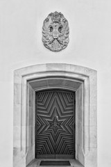 Historic decorative door