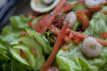 salad. japanese food.