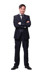 Caucasian full body man