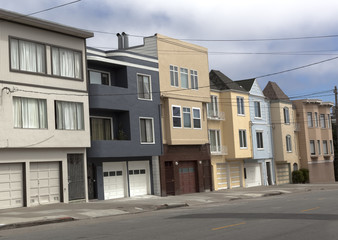 Example of San Francisco's Richmond District's architectural style.