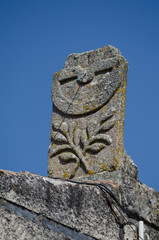 Reloj de Sol en Vilar de Perdizes, Montalegre. Tras-os-monmtes, Norte de Portugal.