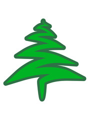 kontur weihnachtsbaum weihnachten nikolaus winter geschenke tannenbaum nadelbaum baum kalt schnee schmuck clipart