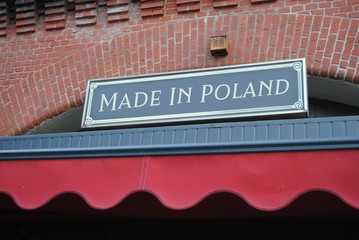 Made in Poland - obrazy, fototapety, plakaty