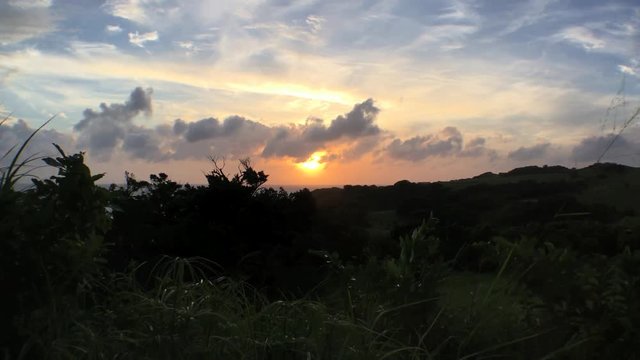 石垣島北部サンセット（県道206号線沿い）