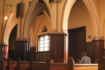 Interior View Of A Church