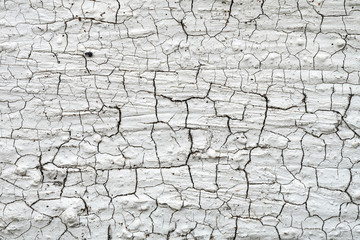 Old white wall