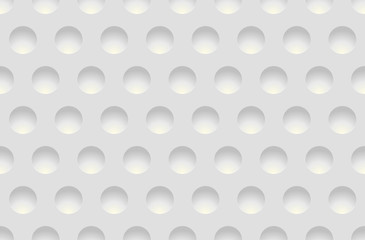 Seamless abstract texture background with round cavities