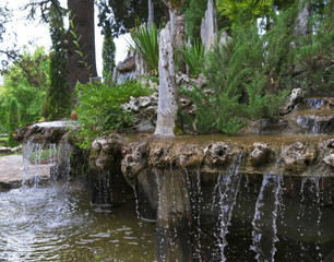Fontana nel giardino