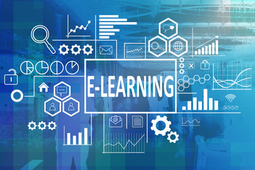 E-Learning in Business Concept