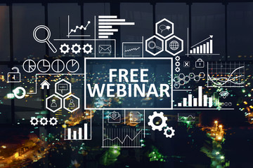 Free Webinar in Business Concept