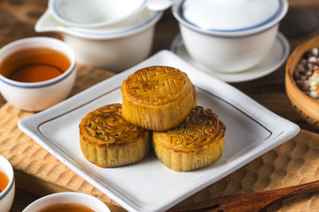 Mid Autumn Festival Chinese Traditional Pastry Mooncake