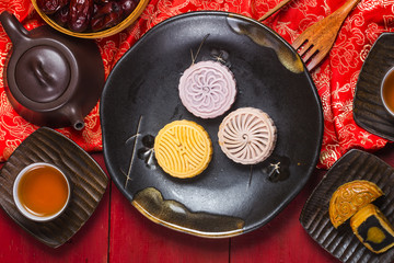 Mid Autumn Festival Chinese Traditional Pastry Mooncake