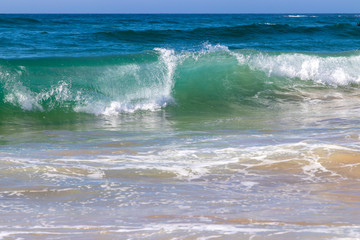 Waves on the beach