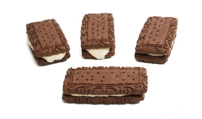 biscuits sandwich with cream