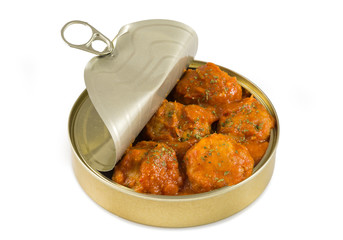 Albondigas en conserva