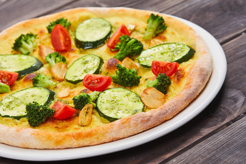 vegetarian pizza