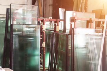 Production of pvc windows, ready-made double-glazed windows for assembly in a plastic pvc frame,...