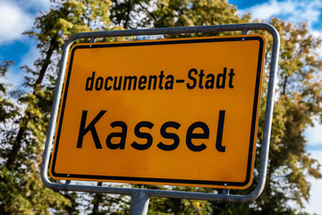 Kassel Ortseingangsschild