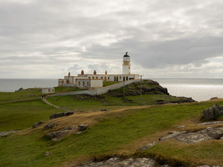 Fototapeta na wymiar Neist Point Lighthouse, Isle of Skye, Scotland