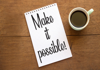 make it possible! on notebook