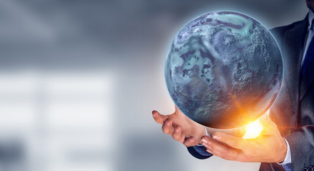 Idea of Earth creation