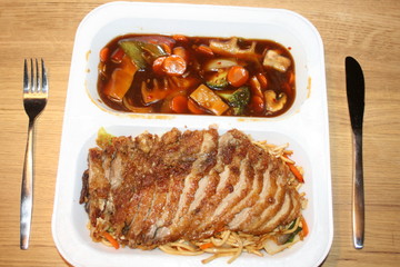 Chinesische Ente mit Gemüse