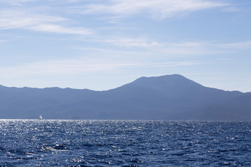 Cyrstal clear turquoise water wtih view