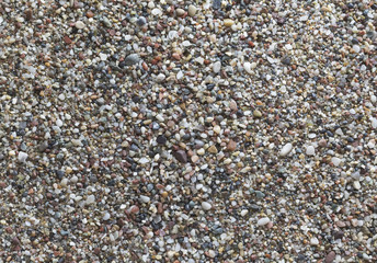 multi-colored sand from the seashore