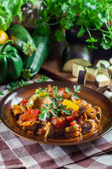 Ratatouille, delicious vegetarian stew