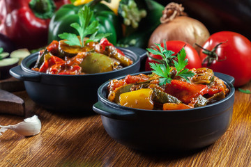 Ratatouille, delicious vegetarian stew