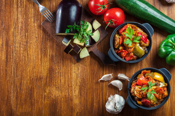 Ratatouille, delicious vegetarian stew